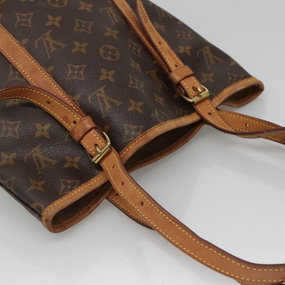 LOUIS VUITTON Monogram Bucket GM Shoulder Bag M42236 LV Auth 137712