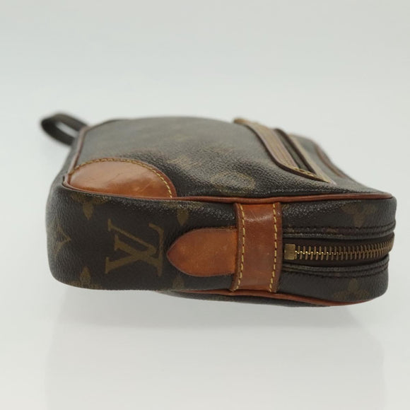 LOUIS VUITTON Monogram Marly Dragonne GM Clutch Bag M51825 LV Auth 137713