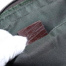 GUCCI GG Supreme Clutch Bag PVC Beige Silver 108844 Auth 137718-25