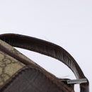 GUCCI GG Supreme Clutch Bag PVC Beige Silver 108844 Auth 137718-8