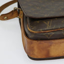 LOUIS VUITTON Monogram Cartouchiere GM Shoulder Bag M51252 LV Auth 137723-11