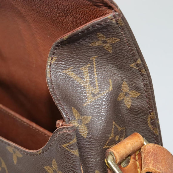 LOUIS VUITTON Monogram Cartouchiere GM Shoulder Bag M51252 LV Auth 137723
