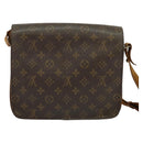 LOUIS VUITTON Monogram Cartouchiere GM Shoulder Bag M51252 LV Auth 137723-3