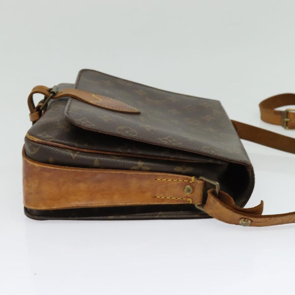 LOUIS VUITTON Monogram Cartouchiere GM Shoulder Bag M51252 LV Auth 137723