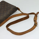 LOUIS VUITTON Monogram Cartouchiere GM Shoulder Bag M51252 LV Auth 137723-7