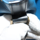 LOUIS VUITTON Epi Petit Noe Shoulder Bag Bicolor Black Blue M44152 Auth 137735-12