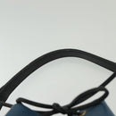 LOUIS VUITTON Epi Petit Noe Shoulder Bag Bicolor Black Blue M44152 Auth 137735-9