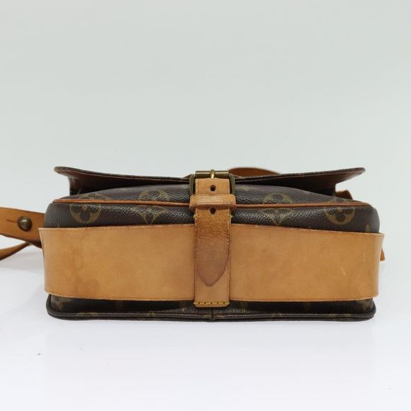 LOUIS VUITTON Monogram Cartouchiere MM Shoulder Bag M51253 LV Auth 137736