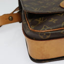 LOUIS VUITTON Monogram Cartouchiere MM Shoulder Bag M51253 LV Auth 137736-15
