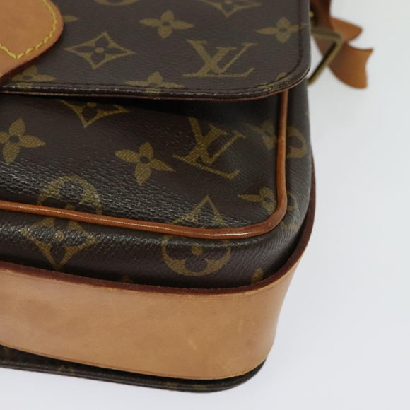 LOUIS VUITTON Monogram Cartouchiere MM Shoulder Bag M51253 LV Auth 137736