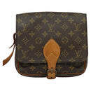 LOUIS VUITTON Monogram Cartouchiere MM Shoulder Bag M51253 LV Auth 137736-13