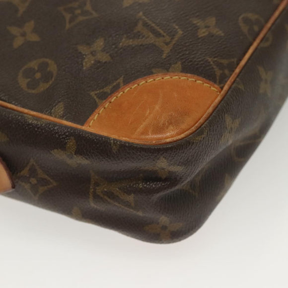 LOUIS VUITTON Monogram Compiegne 28 Clutch Bag M51845 LV Auth 137738