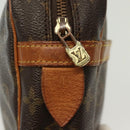 LOUIS VUITTON Monogram Compiegne 28 Clutch Bag M51845 LV Auth 137738-8