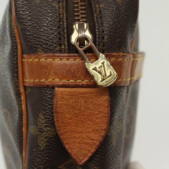 LOUIS VUITTON Monogram Compiegne 28 Clutch Bag M51845 LV Auth 137738