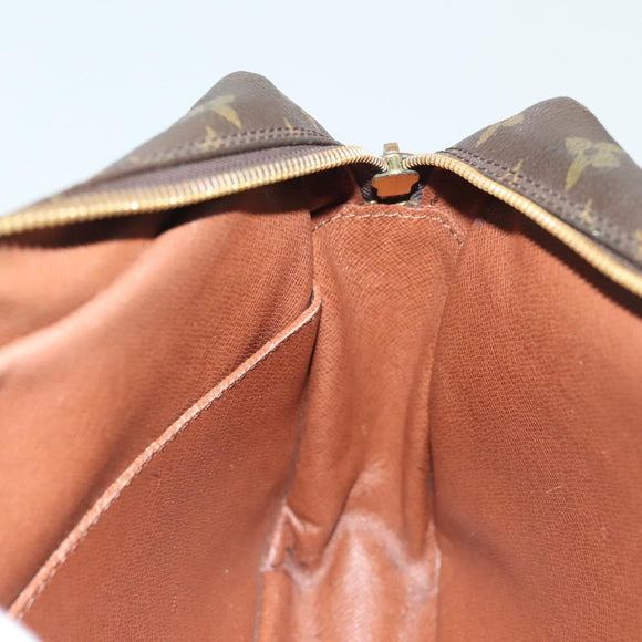 LOUIS VUITTON Monogram Compiegne 28 Clutch Bag M51845 LV Auth 137738