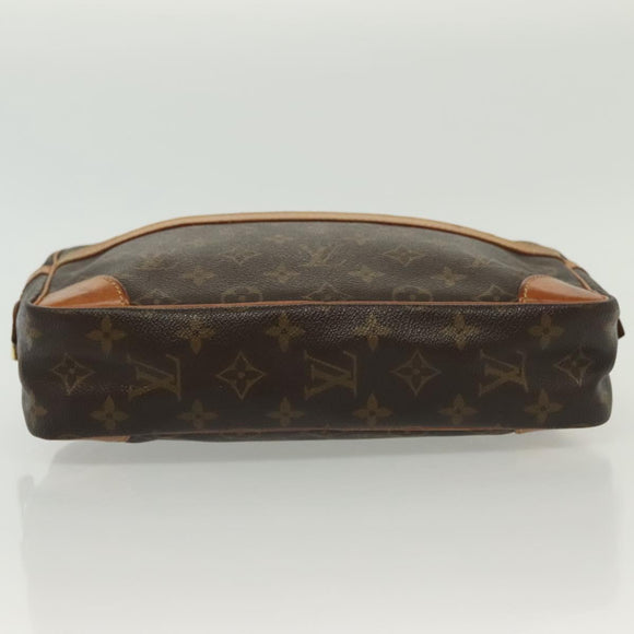 LOUIS VUITTON Monogram Compiegne 28 Clutch Bag M51845 LV Auth 137738