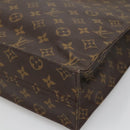LOUIS VUITTON Monogram Sac Plat Hand Bag M51140 LV Auth 137740-15
