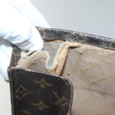 LOUIS VUITTON Monogram Sac Plat Hand Bag M51140 LV Auth 137740-10