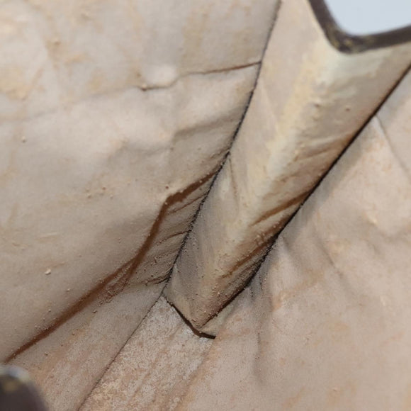 LOUIS VUITTON Monogram Sac Plat Hand Bag M51140 LV Auth 137740