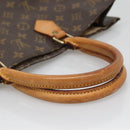 LOUIS VUITTON Monogram Sac Plat Hand Bag M51140 LV Auth 137740-7