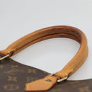 LOUIS VUITTON Monogram Sac Plat Hand Bag M51140 LV Auth 137740-8