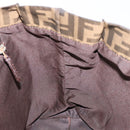 FENDI Zucca Canvas Tote Bag Black Brown Auth 137741-20