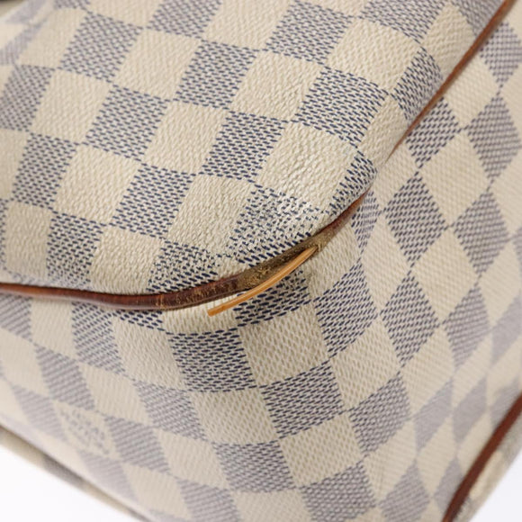 LOUIS VUITTON Damier Azur Siracusa MM Shoulder Bag N41112 LV Auth 137754