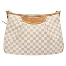 LOUIS VUITTON Damier Azur Siracusa MM Shoulder Bag N41112 LV Auth 137754-13