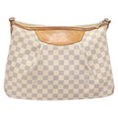 LOUIS VUITTON Damier Azur Siracusa MM Shoulder Bag N41112 LV Auth 137754-2