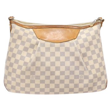 LOUIS VUITTON Damier Azur Siracusa MM Shoulder Bag N41112 LV Auth 137754 - 0