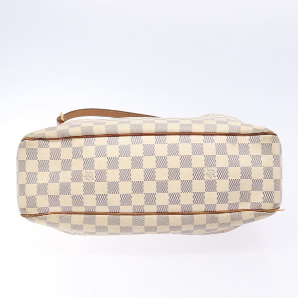 LOUIS VUITTON Damier Azur Siracusa MM Shoulder Bag N41112 LV Auth 137754