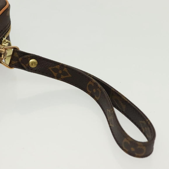 LOUIS VUITTON Monogram Marly Dragonne GM Clutch Bag M51825 LV Auth 137763