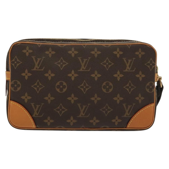 LOUIS VUITTON Monogram Marly Dragonne GM Clutch Bag M51825 LV Auth 137763
