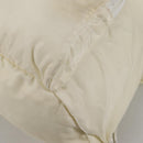 PRADA Backpack Nylon Cream Silver Auth 137765-14