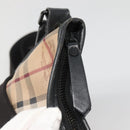BURBERRY Nova Check Shoulder Bag PVC Beige Auth 137777-14