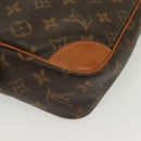 LOUIS VUITTON Monogram Compiegne 28 Clutch Bag M51845 LV Auth 137779-16