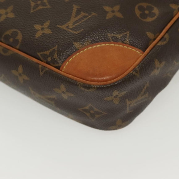 LOUIS VUITTON Monogram Compiegne 28 Clutch Bag M51845 LV Auth 137779