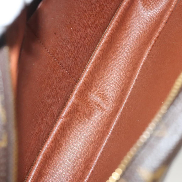 LOUIS VUITTON Monogram Compiegne 28 Clutch Bag M51845 LV Auth 137779