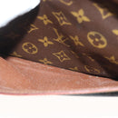 LOUIS VUITTON Monogram Compiegne 28 Clutch Bag M51845 LV Auth 137779-11