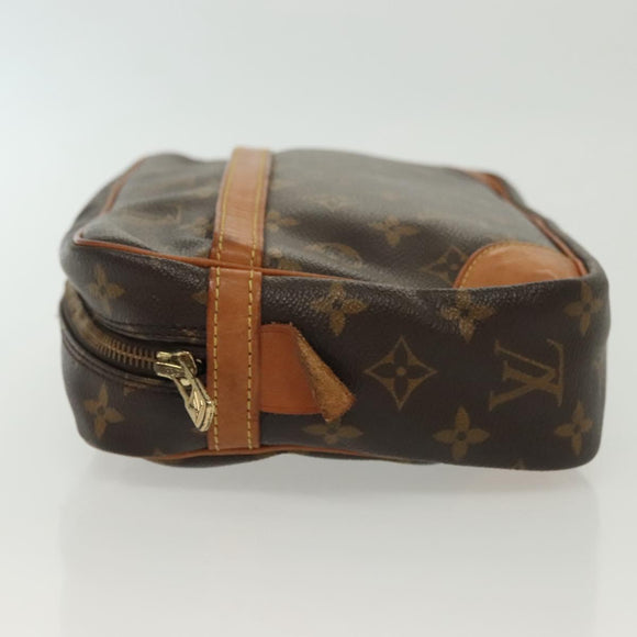 LOUIS VUITTON Monogram Compiegne 28 Clutch Bag M51845 LV Auth 137779