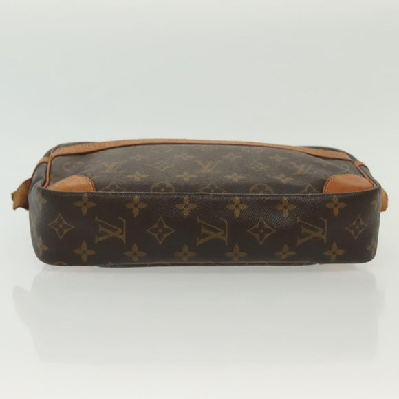 LOUIS VUITTON Monogram Compiegne 28 Clutch Bag M51845 LV Auth 137779
