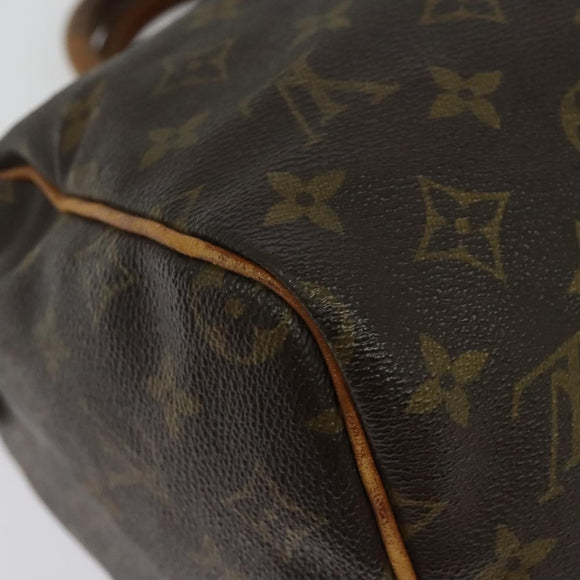 LOUIS VUITTON Monogram Speedy 30 Hand Bag M41526 LV Auth 137785