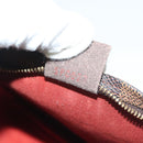 LOUIS VUITTON Damier Ebene Trousse Makeup Pouch N51982 LV Auth 137790-11