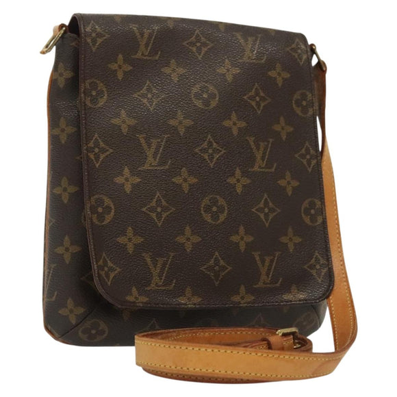 LOUIS VUITTON Monogram Musette Salsa Long Shoulder Bag M51387 LV Auth 137802
