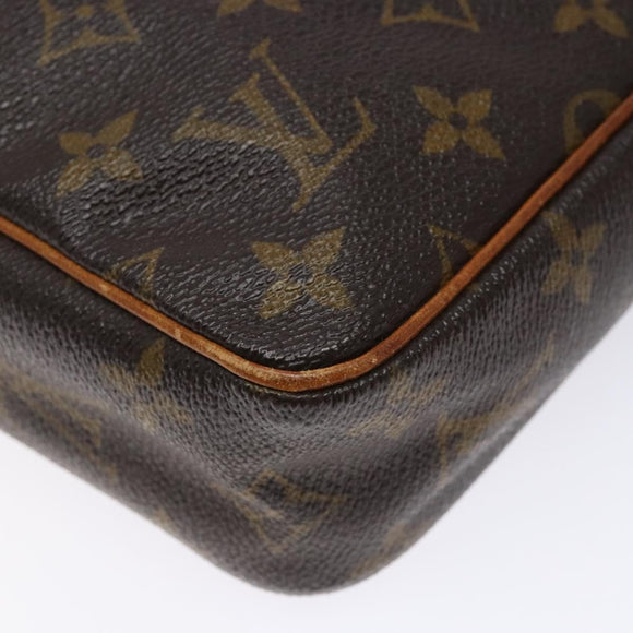 LOUIS VUITTON Monogram Compiegne 23 Clutch Bag M51847 LV Auth 137806