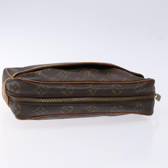 LOUIS VUITTON Monogram Compiegne 23 Clutch Bag M51847 LV Auth 137806