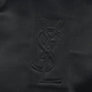 SAINT LAURENT Tote Bag Nylon Navy Silver Auth 137808-17
