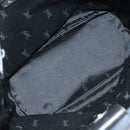 SAINT LAURENT Tote Bag Nylon Navy Silver Auth 137808-11