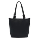 SAINT LAURENT Tote Bag Nylon Navy Silver Auth 137808-2