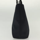 SAINT LAURENT Tote Bag Nylon Navy Silver Auth 137808-3